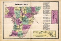 Middletown, Clovesville, New Kingston, Delaware County 1869